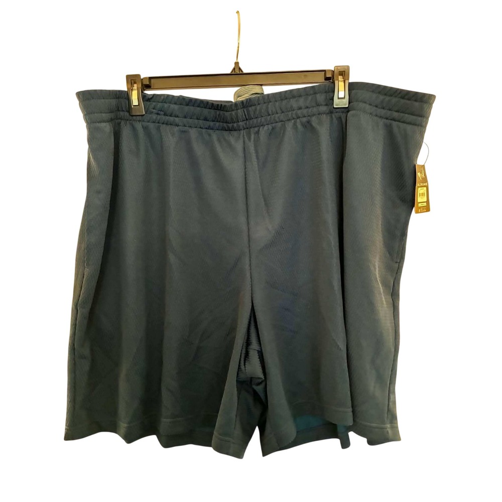 Athletic Works Active Shorts Mens 3XL Blue‎ DriWorks Mesh Gym Training Pockets